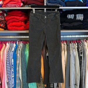 American Eagle Outfitters gray corduroy pants size 2